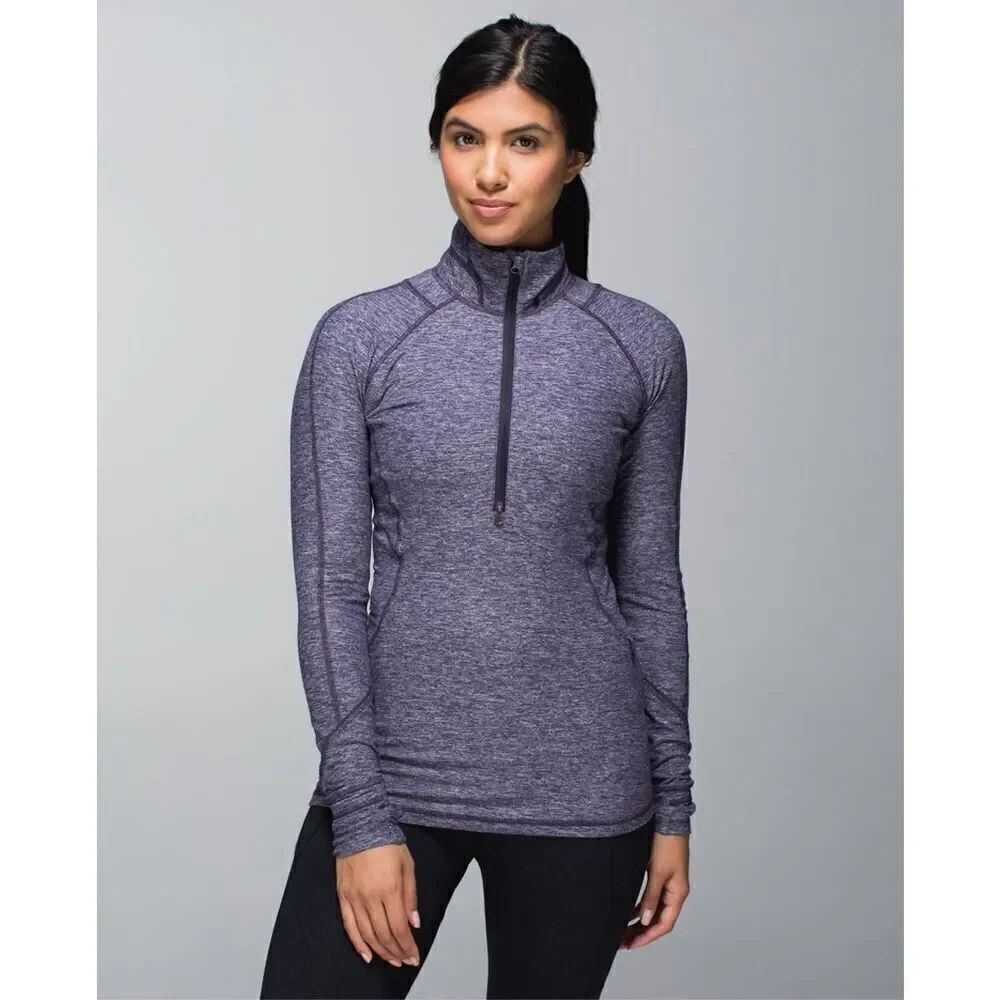 Womens Lululemon Race Your Pace 1/2 Zip